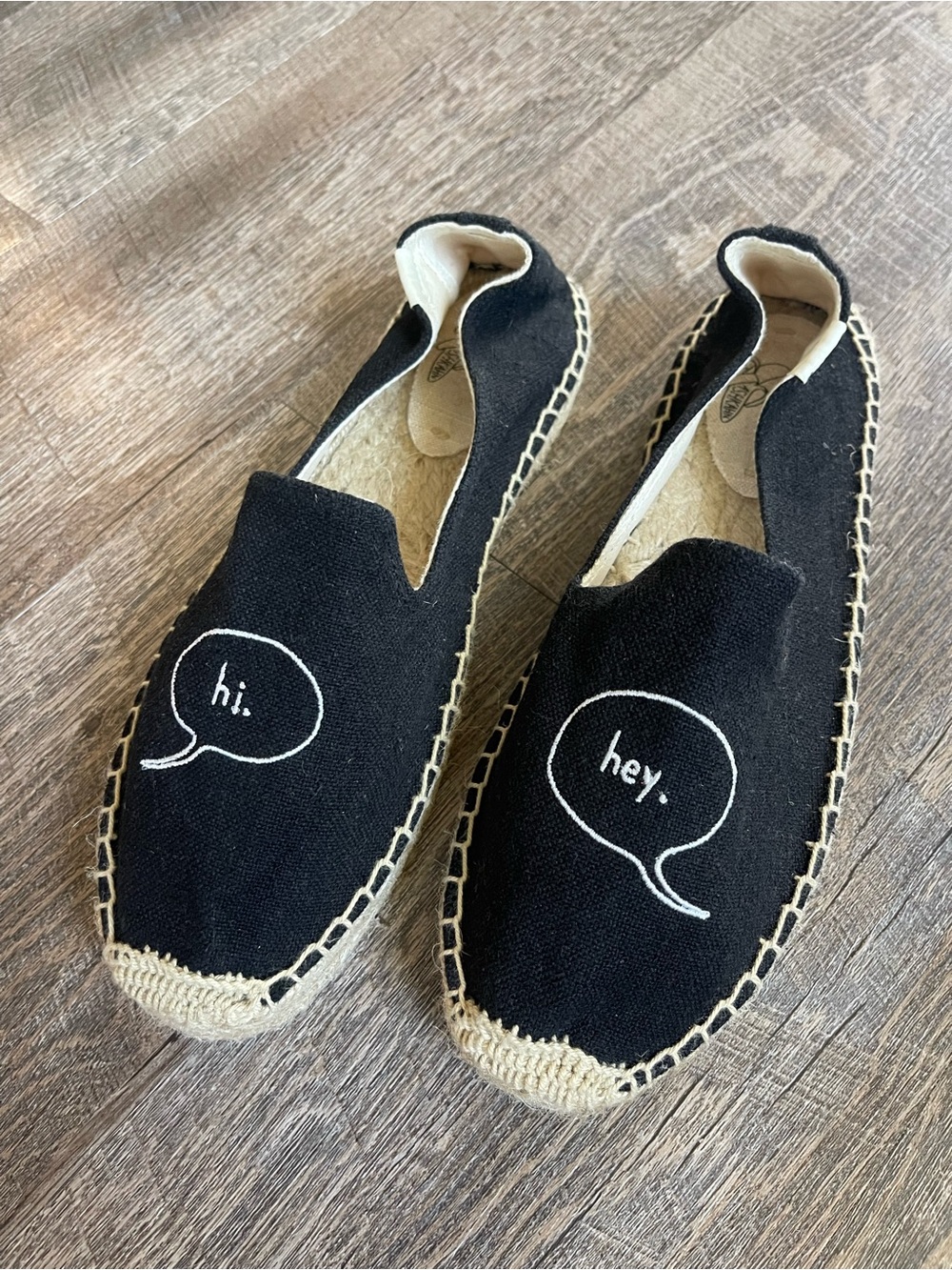 Soludos X Ashkahn conversation espadrilles